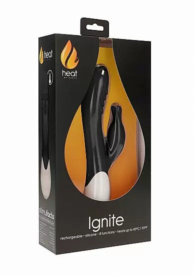 Вибратор-кролик с функцией нагрева Ignite Rechargeable Heating G-Spot Rabbit (фиолетовый)
