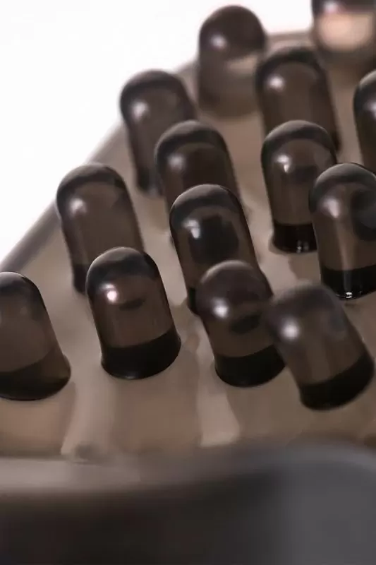 Эрекционное кольцо TOYFA XLover с текстурированным клиторальным стимулятором – серый