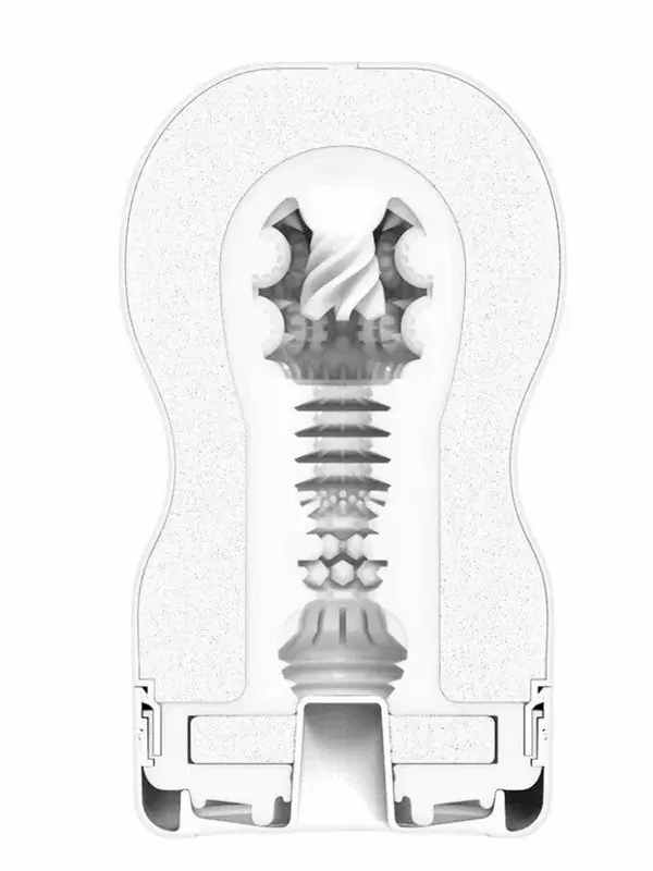 Нереалистичный мастурбатор Tenga SD Original Vacuum Cup Strong, 12 см, ТПЭ, белый