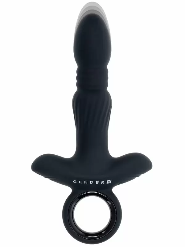 Анальный вибростимулятор Evolved Slayer, с поступательными движениями, 9 режимов, 20 см