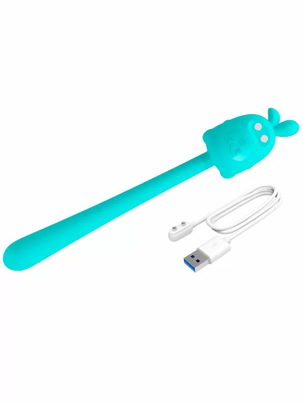 Милый мини-вибратор Baile Cute Bunny, 7 режимов, в форме зайки