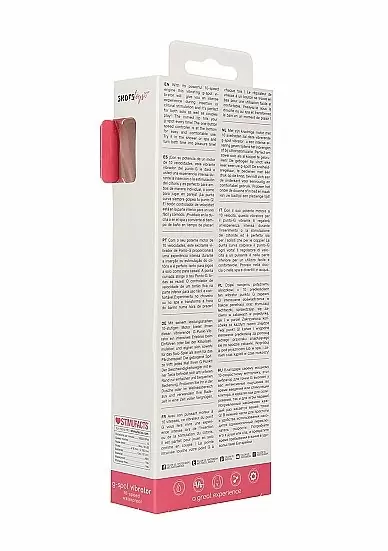 Компактный вибратор G-Spot, 16 см, 10 режимов, розовый