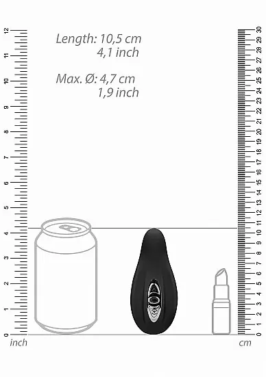 Мини-вибромассажер Lay-On Vibe (черный)