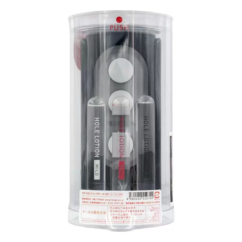 Мастурбатор премиум класса Tenga Flip Hole Black – черный