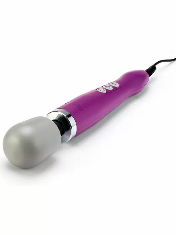 Мощный вибратор Doxy Original, 37 см, силикон, фиолетовый