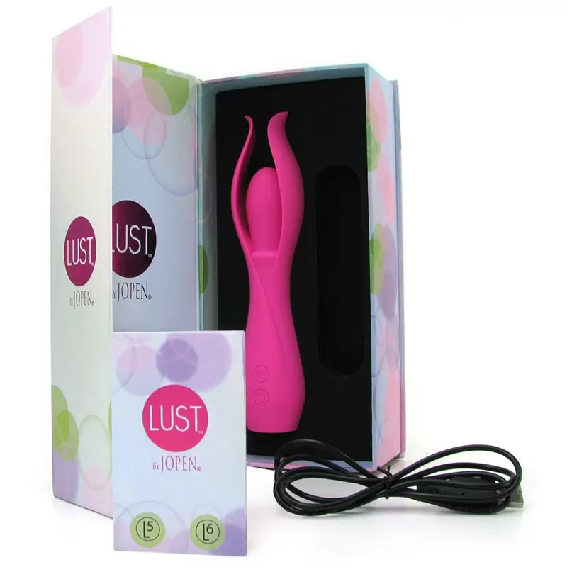 Вибромассажер с лепестками Lust by Jopen L5 – розовый