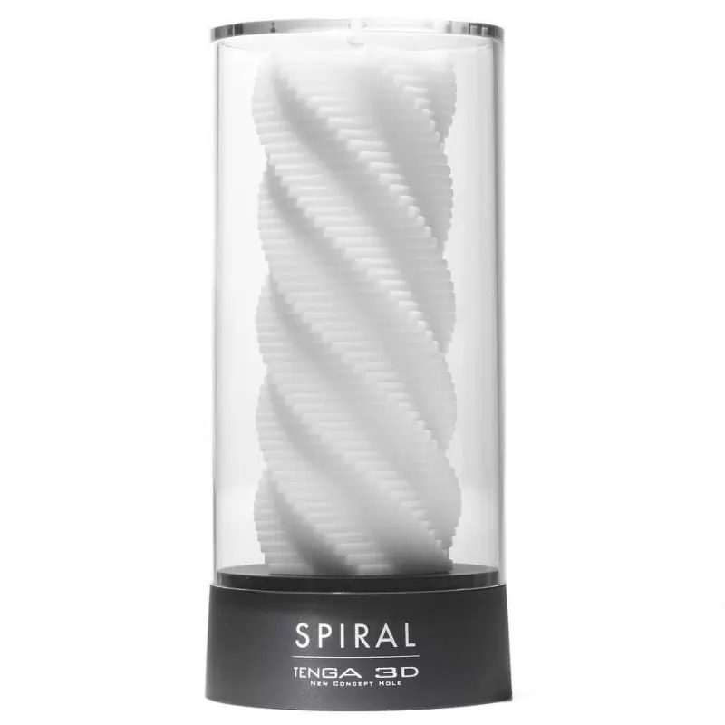 Универсальный мастурбатор Tenga 3D Spiral – белый