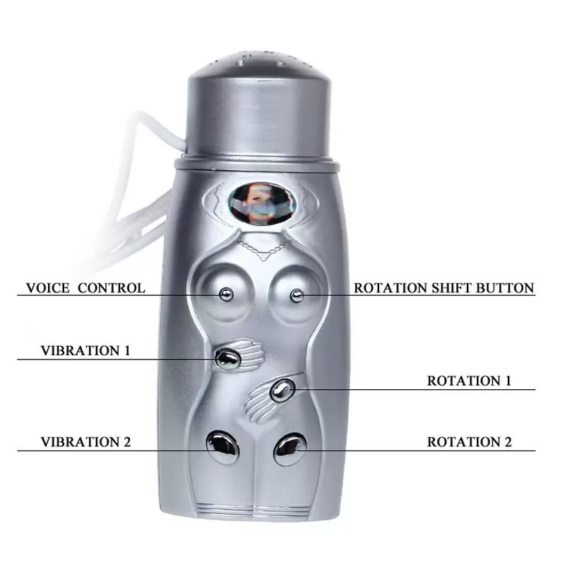 Кукла с 3-мя отверстиями Korean Beauty Lass с нагревом, вибрацией, ротацией и голосом – телесный