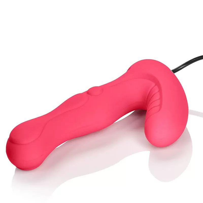 Вибромассажер Power Play Dual Pleaser для двойной стимуляции – розовый