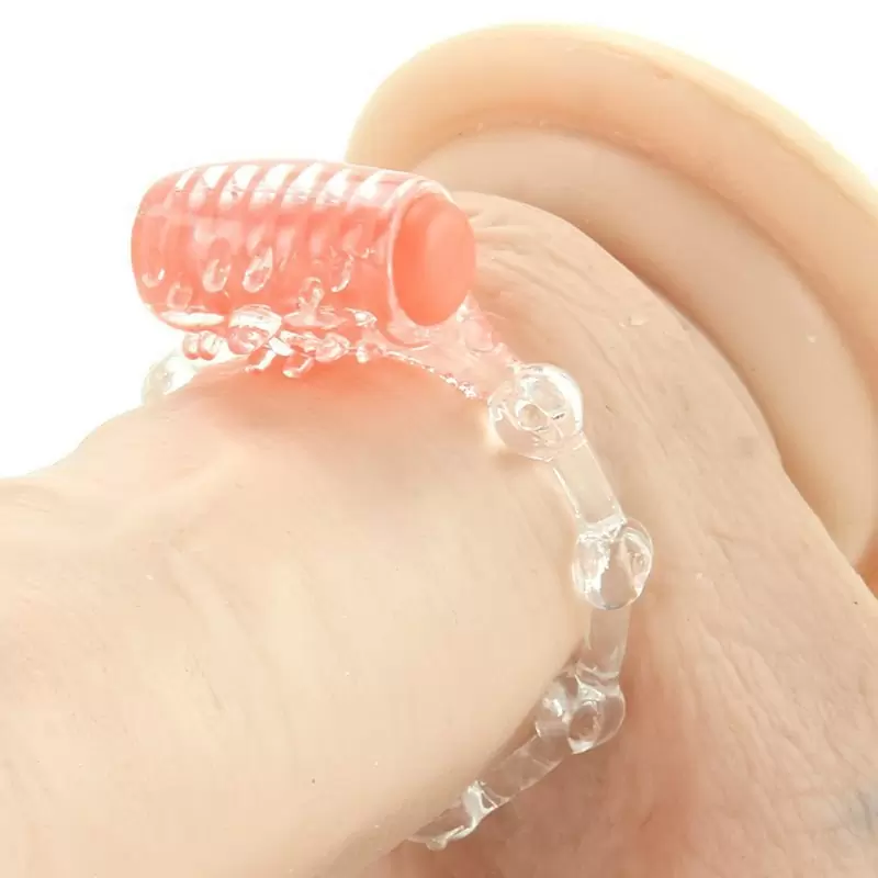 Яркое кольцо на пенис ColorPop Quickie Screaming O с вибрацией – оранжевый