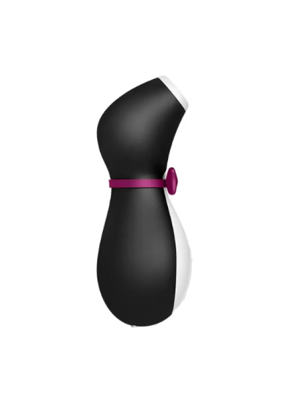 Бесконтактный стимулятор клитора Satisfyer Pro Penguin Next Generation перезаряжаемый – черный с белым