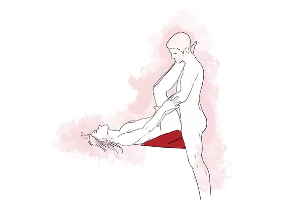 Подушка для любви малая Liberator Retail Wedge - синий