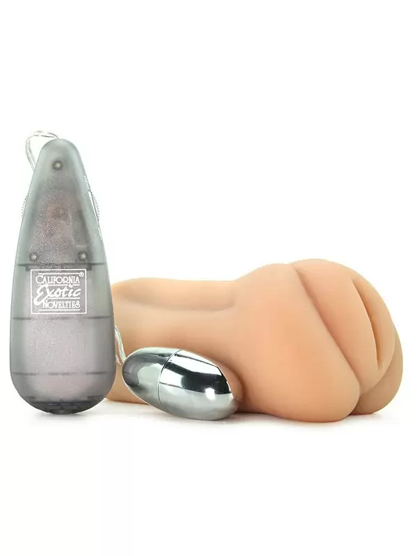 Мастурбатор вагина Vivid Raw Cock Tease с вибрацией – телесный	