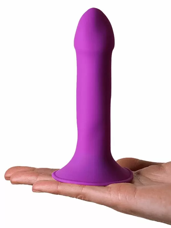 Нереалистичный фаллоимитатор Adrien lastic Hitsens 6, 13,5 см, силикон, фиолетовый