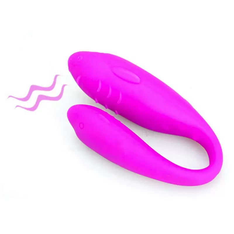 Мультифункциональный вибромассажер для пар Pleasure – розовый