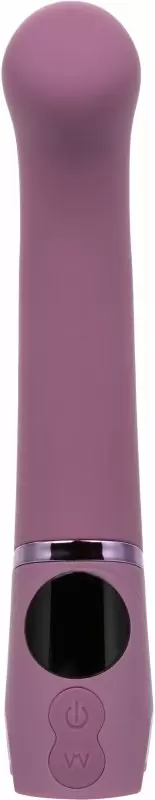 Изогнутый вибратор ORGASMATRON DIGTL G-WND, 19,75 см, силикон, фиолетовый