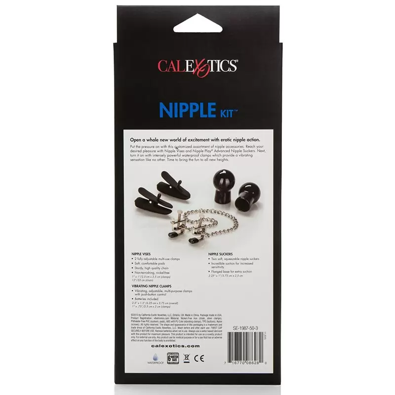 Эротический набор для мужчин His Nipple Kit для стимуляции сосков
