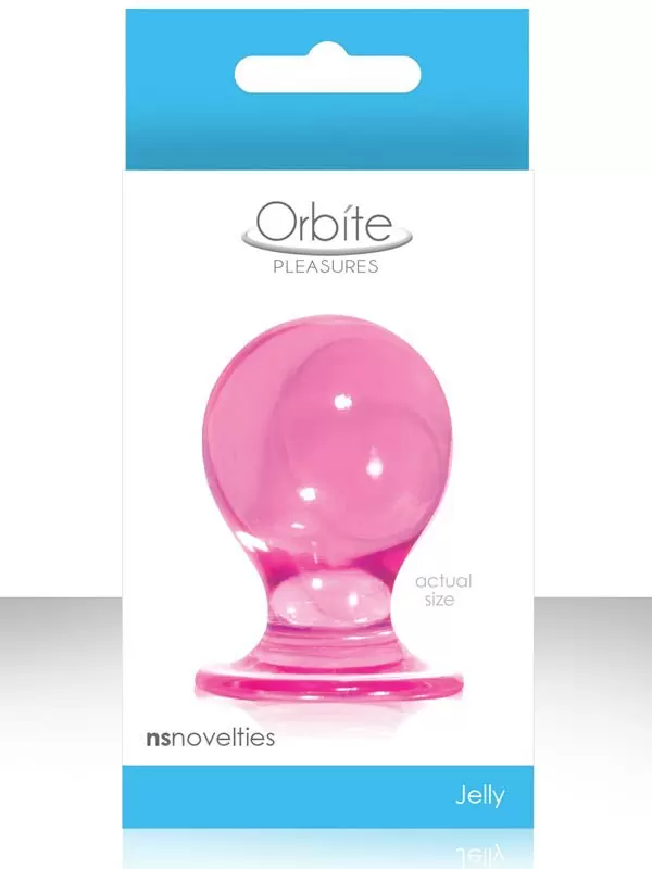 Средняя анальная пробка Orbite Pleasures - Pink