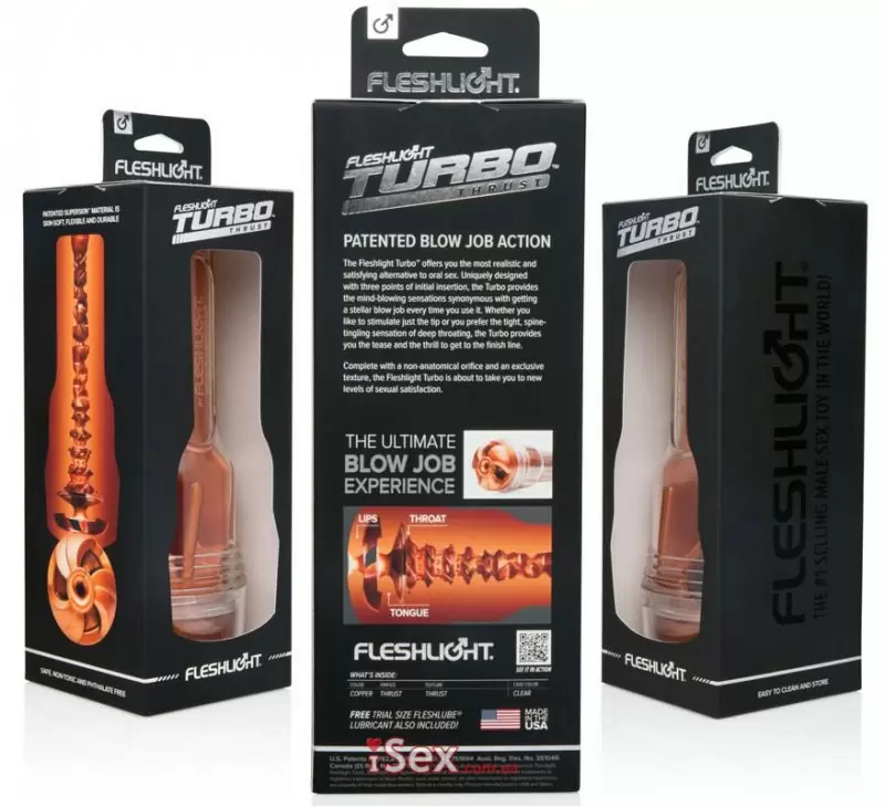 Мастурбатор Fleshlight Turbo Thrust – медь