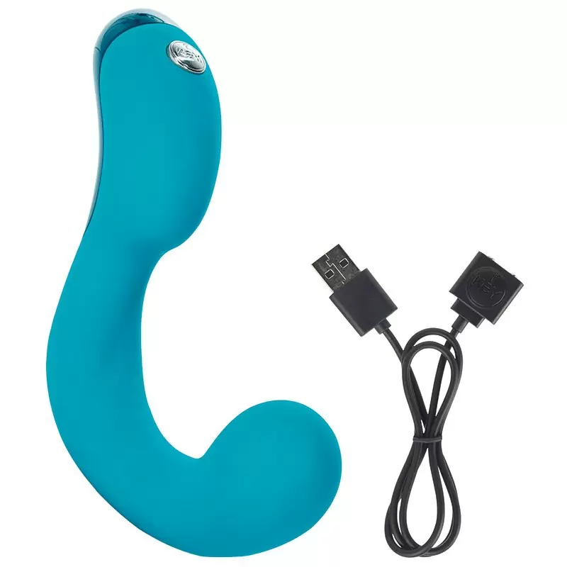 Перезаряжаемый вибромассажер G-точки Skye – голубой