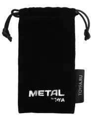 Кольцо металлическое на пенис Toyfa Metal – серебристый, S