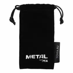 Бондаж для пениса TOYFA Metal – серебристый, M