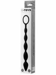 Анальная цепочка TOYFA A-Toys – черный