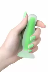 АНАЛЬНАЯ ВТУЛКА СВЕТЯЩАЯСЯ В ТЕМНОТЕ BEYOND BY TOYFA VICTOR GLOW, СИЛИКОН, ПРОЗРАЧНЫЙ, 10,5 СМ