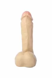 Реалистичный фаллоимитатор с мошонкой TOYFA RealStick #201 - телесный