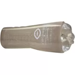 Мастурбатор ротик Deep Throat с вибрацией в тубусе – прозрачный