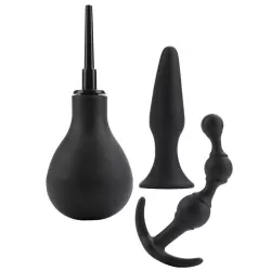 Анальный набор Advanced Anal Explorer Kit – черный