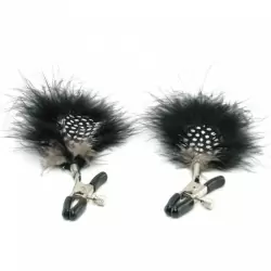 Зажимы для сосков с перышками Feather Nipple Clamps