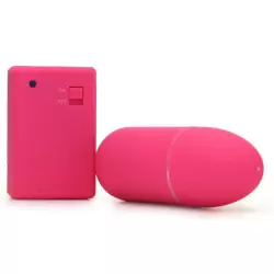 Вибро-орех Neon Luv Touch с компактным беспроводным пультом управления– розовый