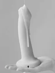 Реалистичный фаллоимитатор Strap-On-Me Dildo Semi-Realistic L, с функцией эякуляции, 18,2 см, телесный