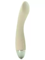 Сенс-вибратор G-точки Lisa включающийся от прикосновений – бежевый