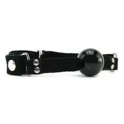 Кляп Icicles № 65 из стекла – черный