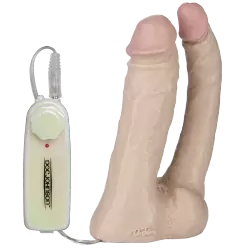 Насадка Double Penetrator 6 с вибрацией – телесный