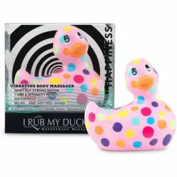 Вибратор-уточка BigTeazeToys I Rub My Duckie 2.0, разноцветный