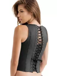 Корсет Suit Inspired Tank Corset – серый, S