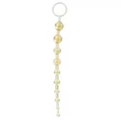 Анальные бусы Extreme Pure Gold X-10 Beads – золотистый