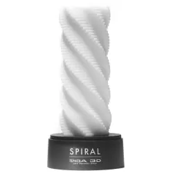 Универсальный мастурбатор Tenga 3D Spiral – белый