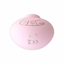 Бесконтактный стимулятор клитора Irresistible Kissable Pink, 11 см, силикон, розовый