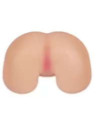 Adel Real HIPS Мастурбатор-полуторс, анус и вагина, с двойным слоем материала