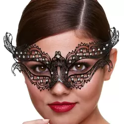 Маска со стразами Masq Hidden – черная