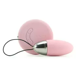 Два взаимоуправляемых вибратора: виброяйцо с пультом Luna Selene беспроводной – розовый
