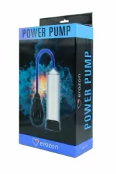 Автоматическая вакуумная помпа Erozon Automatic Penis Pump (AA Battery ), 24,5 см, диаметр 6,3 см, прозрачный