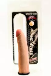 Насадка для страпона Харнесс Ultra Realistic для стимуляции точки G – телесный