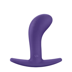 Анальная пробка Fun Factory Bootie Medium, среднего размера, 9.3 см, силикон, фиолетовая