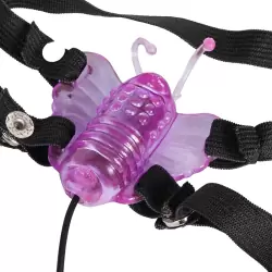 Вибростимулятор клитора Butterfly – фиолетовый