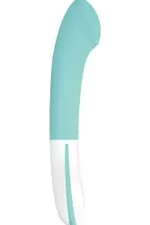 Перезаряжаемый вибромассажер Ovo E3 для стимуляции точки G - голубой